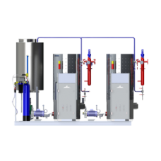 Вертикальные парогенераторы в каскаде Вертикальные парогенераторы в каскаде
