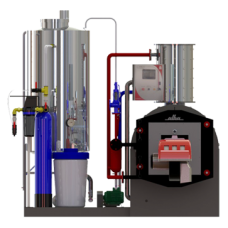 Горизонтальный парогенератор в комплекте Горизонтальный парогенератор в комплекте